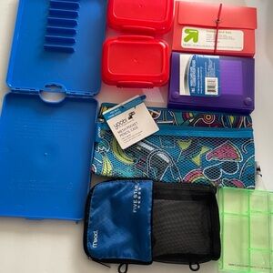 Colorful School/Office Supply Set